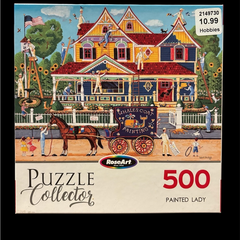 Painted Lady Puzzle - 500 Pieces